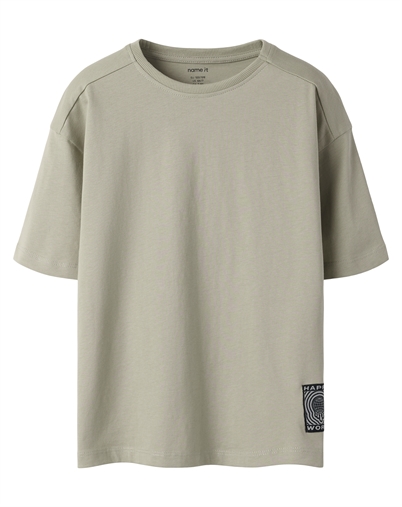 Name It - NKMFrank T-shirt - Aluminium